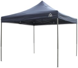 All Seasons 3m x 3m Pop Up Garden Gazebo - Navy Blue - thumbnail 1