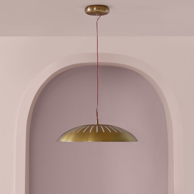Habitat 60 Ellipse Pendant Light by Sebastian Conran - Brass - image 1