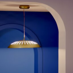 Habitat 60 Ellipse Pendant Light by Sebastian Conran - Brass - thumbnail 2