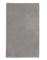 Home Essentials Plain 2 Pack Hand Towels - Grey - thumbnail 2