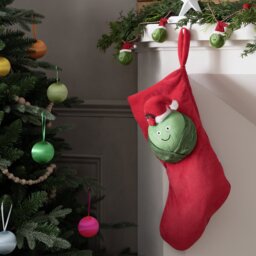 Comic Relief Red Sprout Christmas Stocking - thumbnail 1