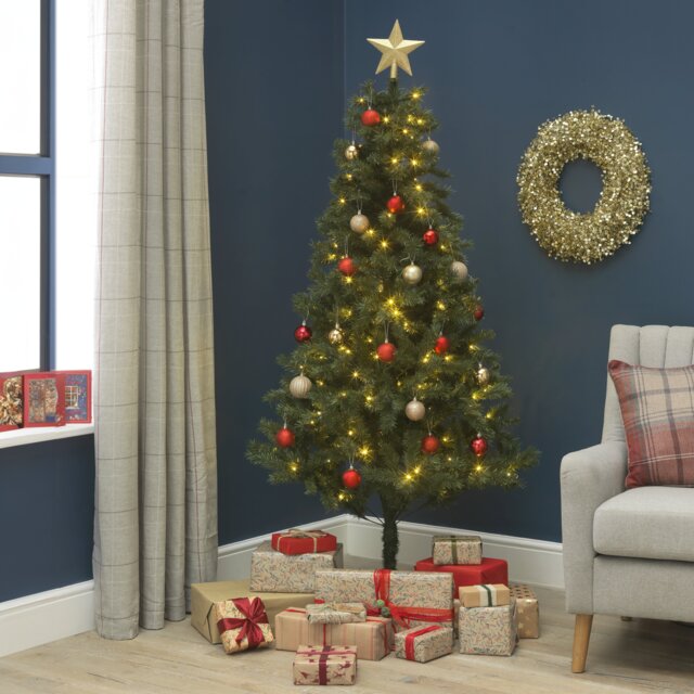 Habitat 6ft Pre-Lit Nordland Christmas Tree - image 1