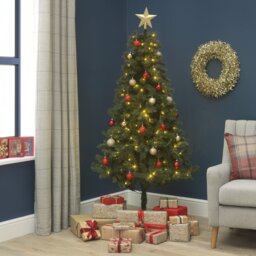 Habitat 6ft Pre-Lit Nordland Christmas Tree - thumbnail 1