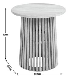 Habitat Jericho Side Table - Black - thumbnail 2