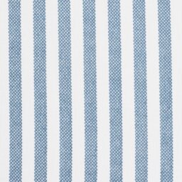 Habitat Oxford Printed Stripe Blue Pillowcase - thumbnail 2