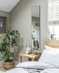 Argos Home Frameless Full Length Wall Mirror -120X30cm - thumbnail 1