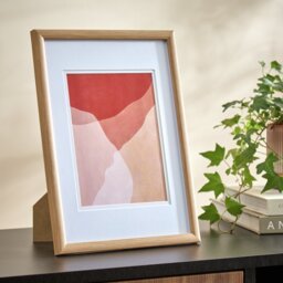 Habitat Natural Wooden Picture Frame - 20x30cm - thumbnail 1