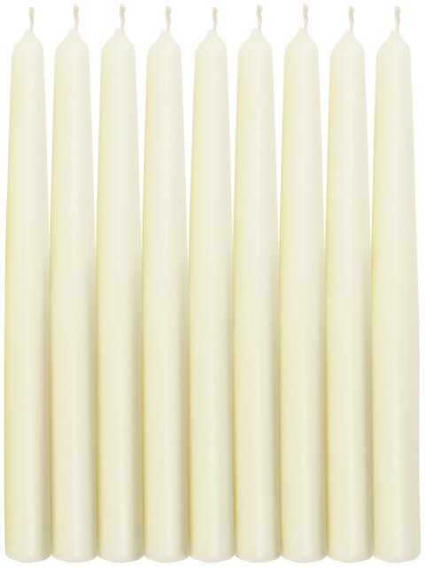 Habitat Pack of 10 Taper Candles - Unscented - image 1