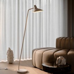 Nordlux Darci Metal Statement Floor Lamp - Sand
