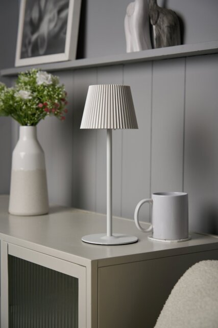 BHS Rechargeable LED Table Lamp - White - image 1