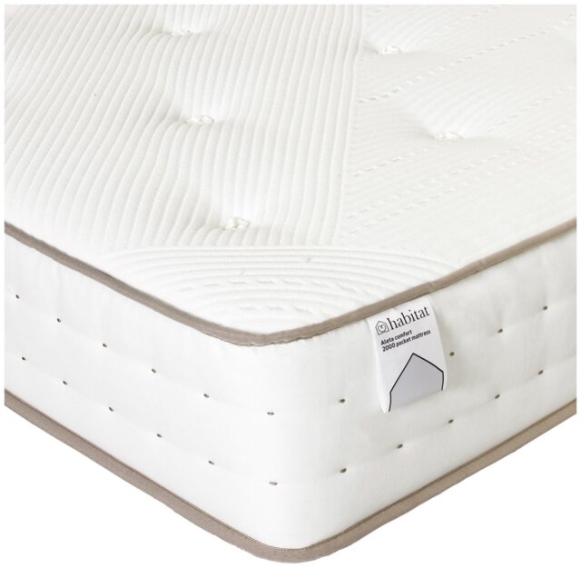 Habitat Aleta Natural 2000 Pocket Comfort Mattress - Double - image 1
