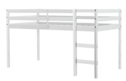 Argos Home Kaycie Mid Sleeper Single Bed Frame - White - thumbnail 2