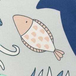Habitat Under The Sea Printed Kids Bedding Set - Toddler - thumbnail 2