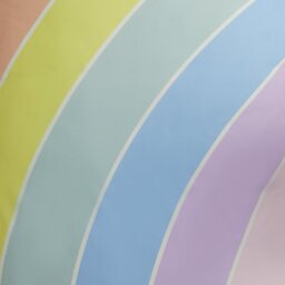 Habitat Kids Rainbow Panel Multicolour Bedding Set - Single - thumbnail 2