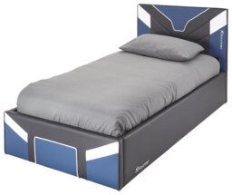 X Rocker Cerberus Single Ottoman Gaming Bed  - Blue - thumbnail 1