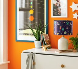 Argos Home Glow-in-the-Dark Space Lampshade - 25cm - thumbnail 1