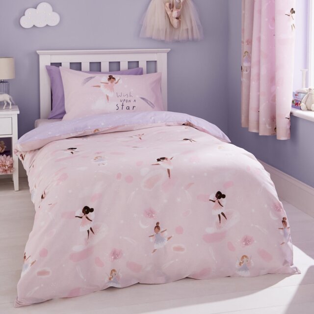 Catherine Lansfield Dancing Fairies Kids Bedding Set- Single - image 1