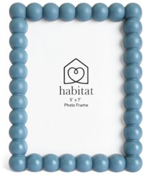 """Habitat Blue Bobble Picture Frame  - 5x7""""""" - thumbnail 2