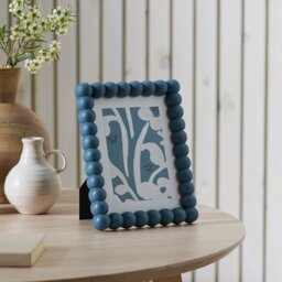 """Habitat Blue Bobble Picture Frame  - 5x7"""""""