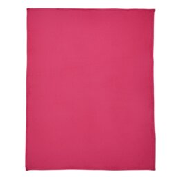 Argos Home Fleece Throw - Fuchsia Pink - 150x125cm - thumbnail 2
