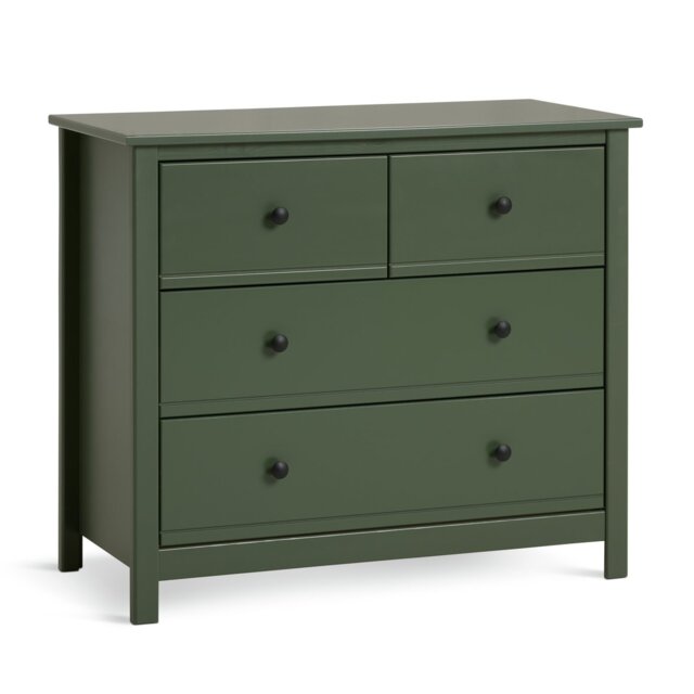 Habitat Brooklyn 4 Drawer Chest - Green - image 1