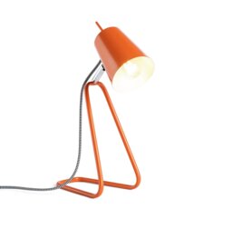 Habitat Lizzie Desk Lamp - Orange - thumbnail 2