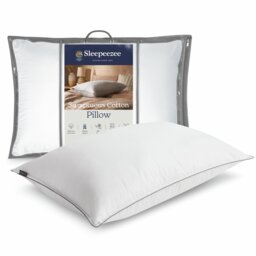 Sleepeezee Sumptuous Cotton Medium Pillow
