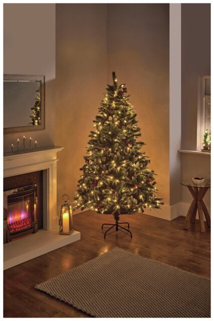 Premier Decorations 7ft Prelit New Jersey Christmas Tree - image 1