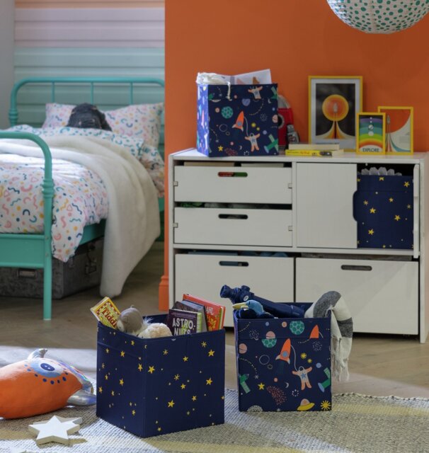 Habitat Space Set of 4 Kids Storage Boxes - image 1