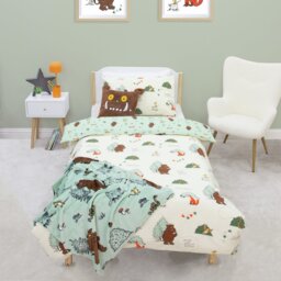 The Gruffalo Kids White & Green Bedding Set - Single - thumbnail 1