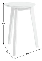 Habitat Banbury Side Table - Natural - thumbnail 2