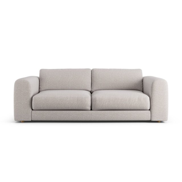 Habitat Ayr Fabric 4 Seater Sofa - Natural - image 1