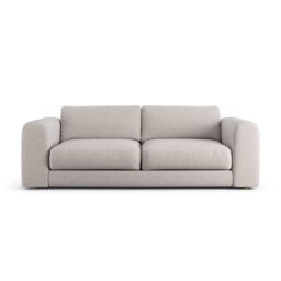 Habitat Ayr Fabric 4 Seater Sofa - Natural - thumbnail 1