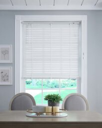 Little Black Book Basswood White 50mm Venetian Blind - 95cm