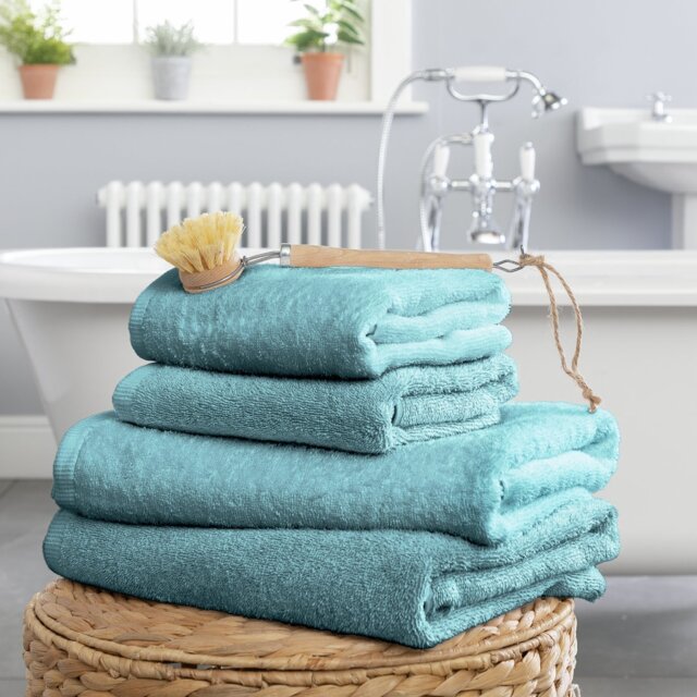 Argos Home 4 Piece Towel Bale - Sky Blue - image 1