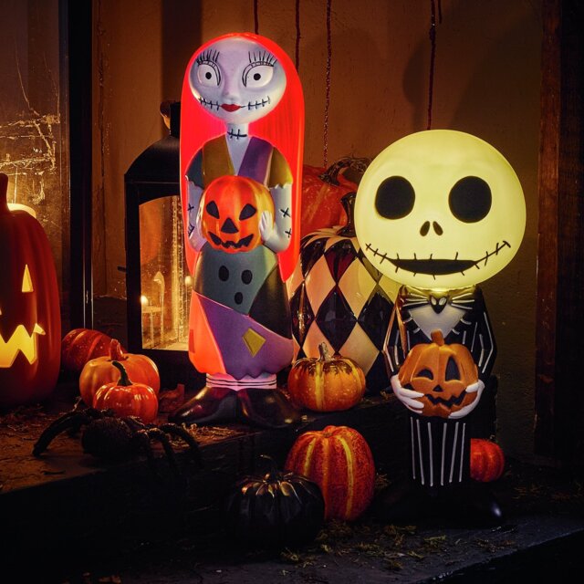 Nightmare Before Christmas Jack OR Sally Halloween Ornament - image 1