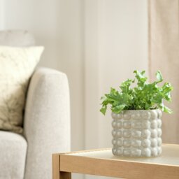 Habitat Bobble Medium Planter - Grey - thumbnail 1