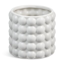 Habitat Bobble Medium Planter - Grey - thumbnail 2