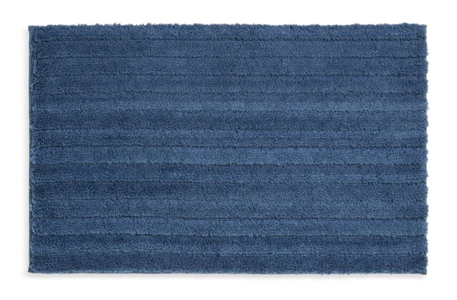 Habitat Supersoft Quick Dry Bath Mat - Denim - image 1