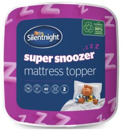 Silentnight Super Snoozer Mattress Topper - Small Double - thumbnail 1