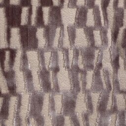 Habitat Velvet Geo Jacquard Curtains - Natural - thumbnail 2