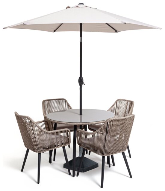 7 foot patio umbrella with base Ainfox 7.5ft Patio Umbrella with Base Outdoor Umbrella - Overstock