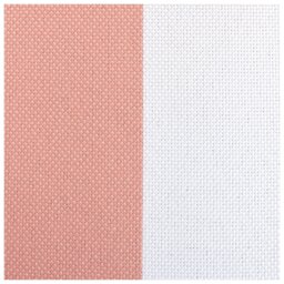 Argos Home Tilly Small Fabric Ottoman - Pink & White - thumbnail 2