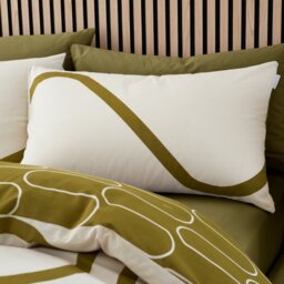 Catherine Lansfield Linear Curve Bedding Set - Single - thumbnail 2