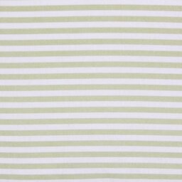Habitat Oxford Stripe Printed Green Fitted Sheet - Superking - thumbnail 2