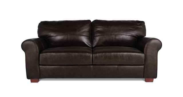 Argos Home Salisbury Leather 3 Seater Sofa - Chocolate - image 1