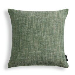 Habitat Woven Cushion - Green - 43x43cm - thumbnail 1