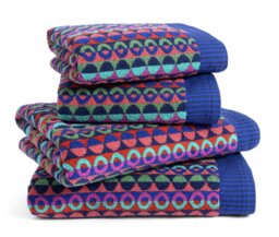 Habitat 60 Ronda Circles Towel Bale by Margo Selby - Multi - thumbnail 1