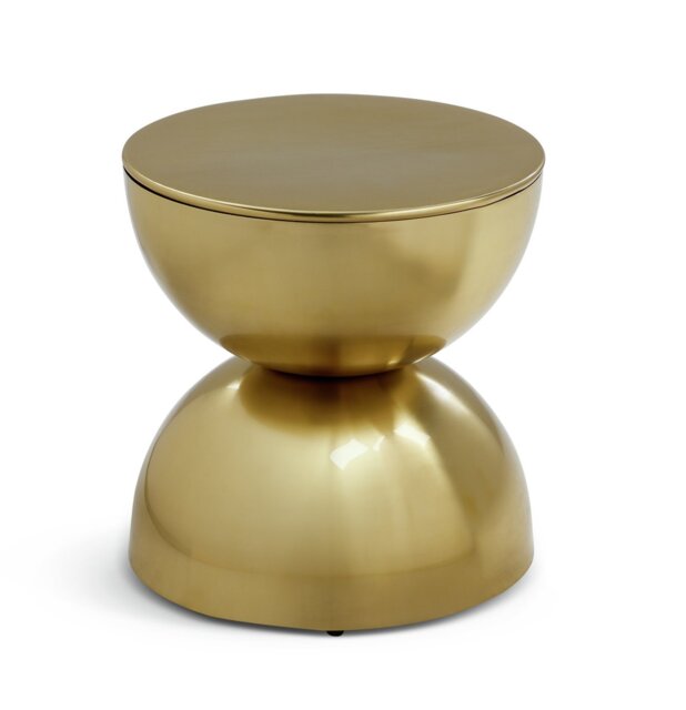 Habitat Zelda Side Table - Gold - image 1