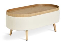 Habitat Ingo Coffee Table - Cream - thumbnail 1